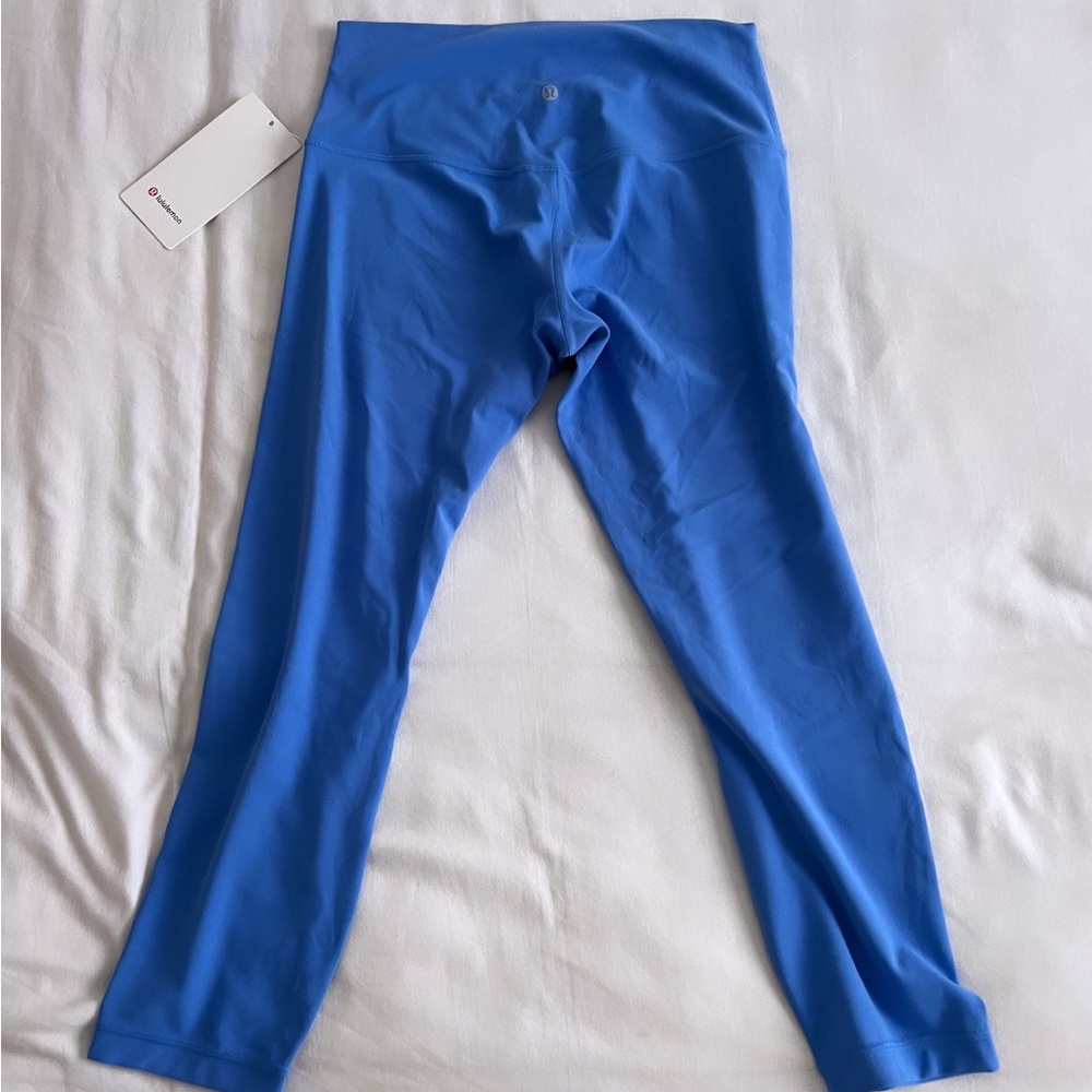Lululemon align hr crop 23" blue NWT